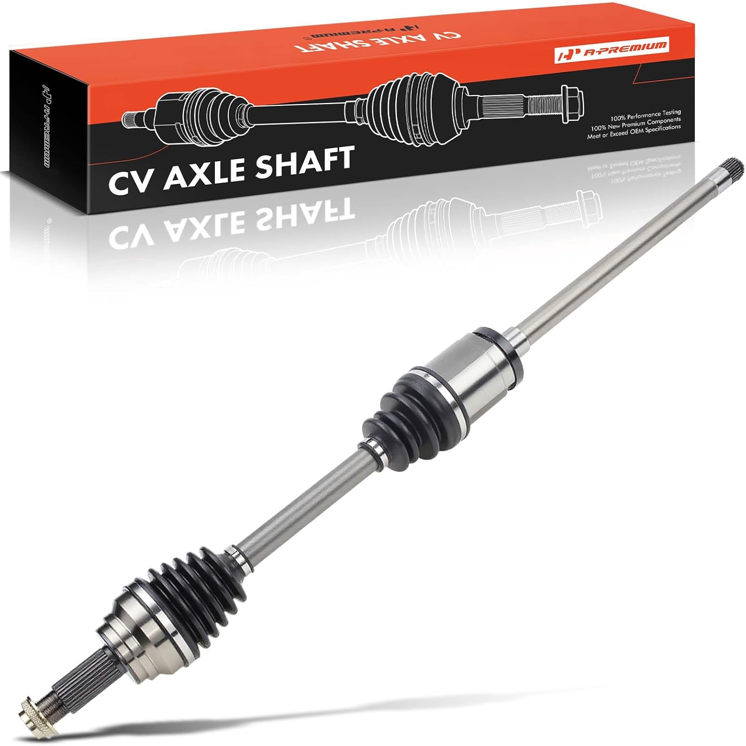 A-Premium CV Axle Shaft Assembly Compatible with BMW X5 2007-2018 X6 2008-2018 L6 3.0L V8 4.4L 4.8L, Front Right Passenger Side, Replace# 31607545126