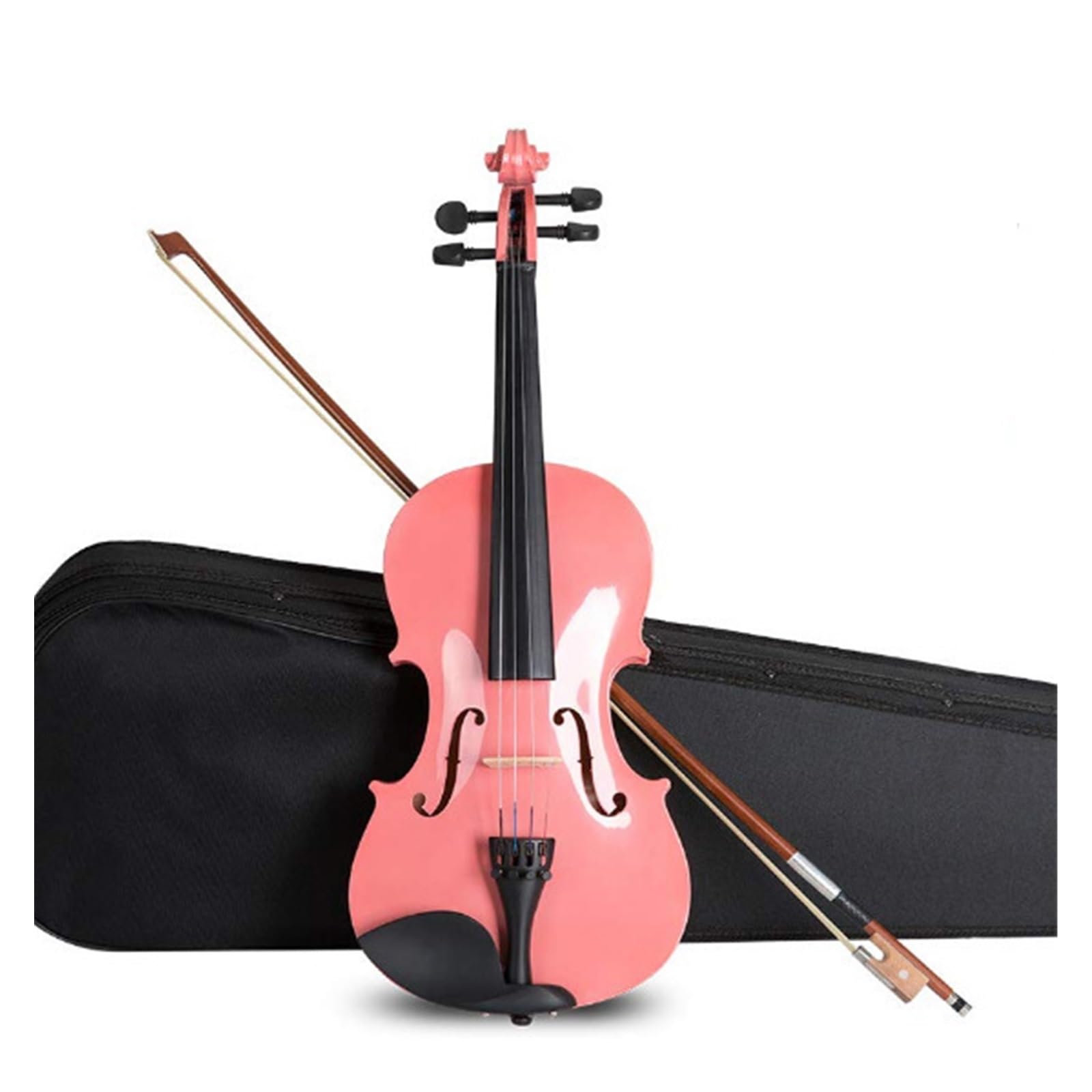 Violino rosa Violino Violino Strumento musicale Violino colorato Violino in tiglio