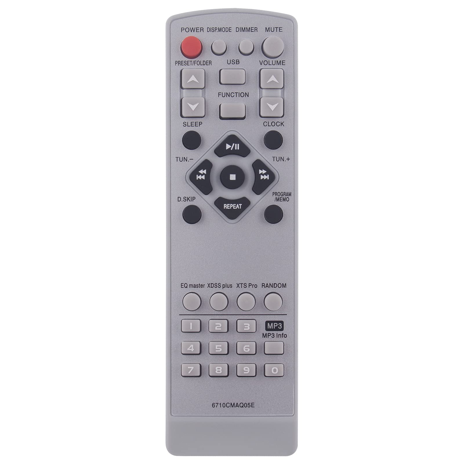 Telecomando Di Ricambio VINABTY 6710CMAQ05E Per LG - Per Impianto Hi-Fi Bookshelf E Altri Modelli