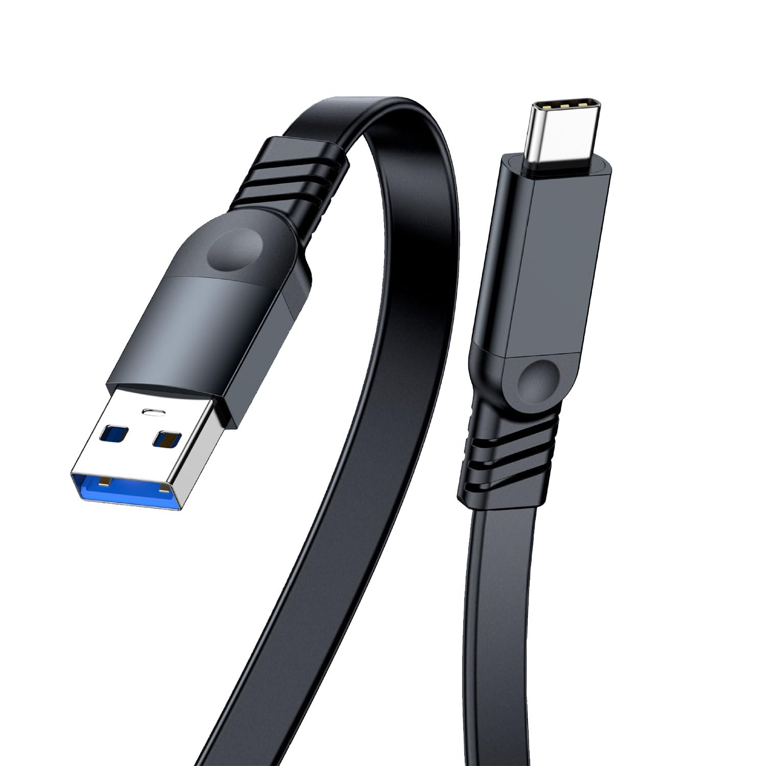 USB Type-C ケーブル 2M USB-A to USB-C ケーブル USB 3.2(Gen2) 10Gbps高速データ転送 3A急速充電 MacBook Pro/Air、LifeBook 、Galaxy、Xperia、Pixel等タイプC機種対応