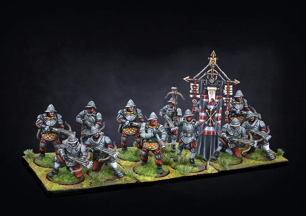 Para Bellum Wargames (Conquest) Hundred Kingdoms Mercenary Crossbowmen PBW2223