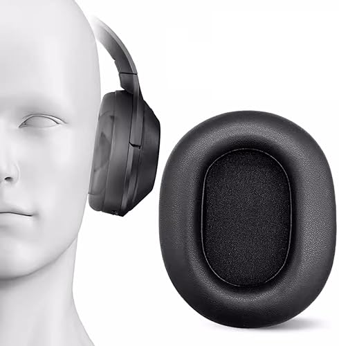 Miniatura 6 de WH1000XM5 - Juego de almohadillas de espuma viscoelástica compatible con auriculares Sony WH-1000XM5 (negro)