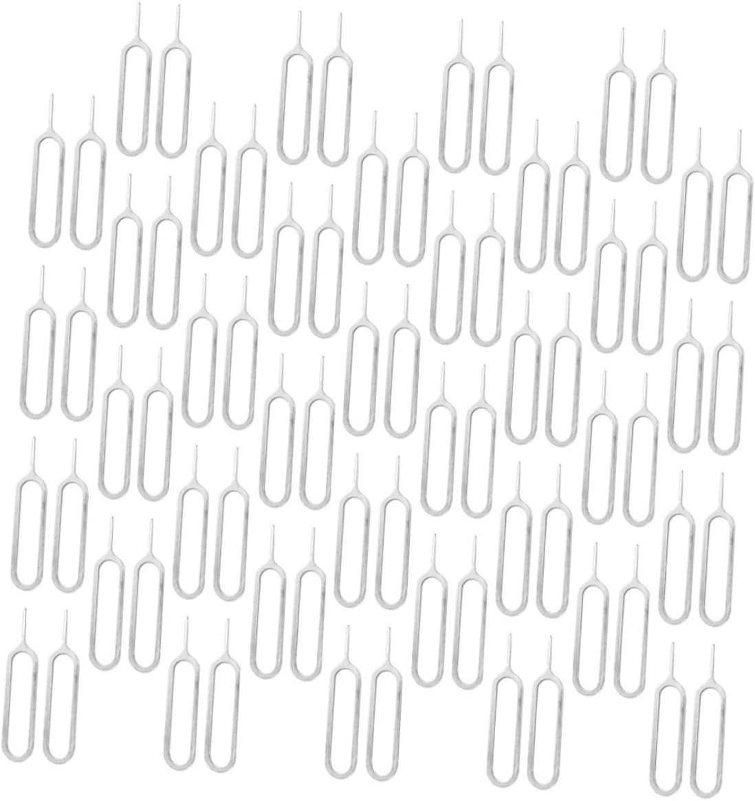 Uonlytech 400Pcs Universal pin Keychain Tools iiphone Smartphone Eject Pin SIM Eject Tool