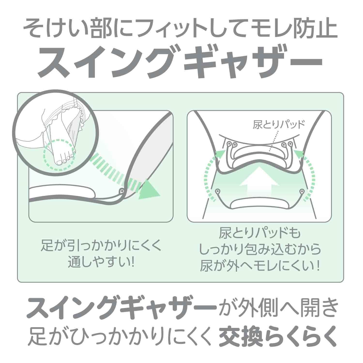 Amazon.co.jp: サルバ 白十字 パンツタイプ やわ楽 L~LL 2回吸収 24枚