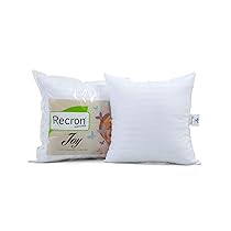 recron Joy Fibre Cushion – 41 Cm X 41 Cm, White(Cotton)