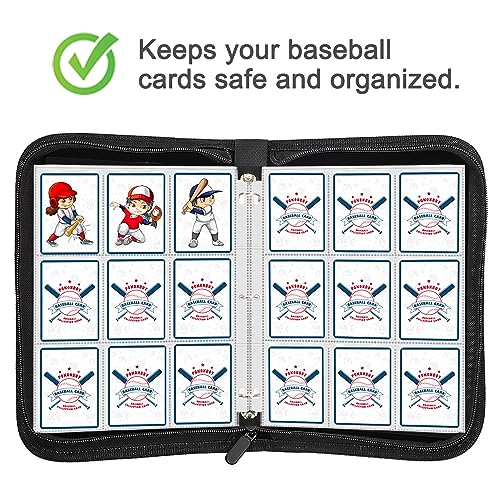 Pokonboy BASEBALL BINDER 900 Pockets Baseball Card Binder thumb #4
