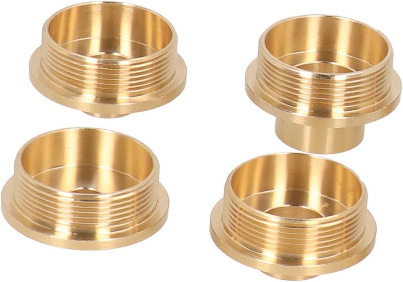 Router Guide Router Parts 11Pcs Brass Template Router Guides Kit with Lock Nut Adapter Router Accessory