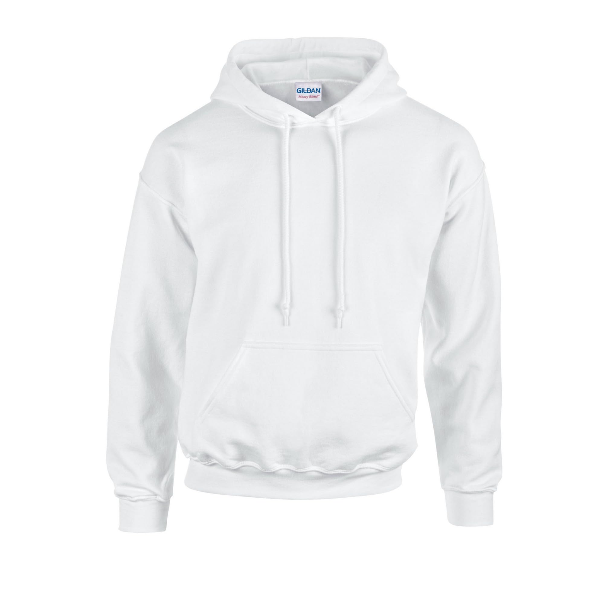 Gildan Mens Heavy Blend Hoodie (XXL) (White)