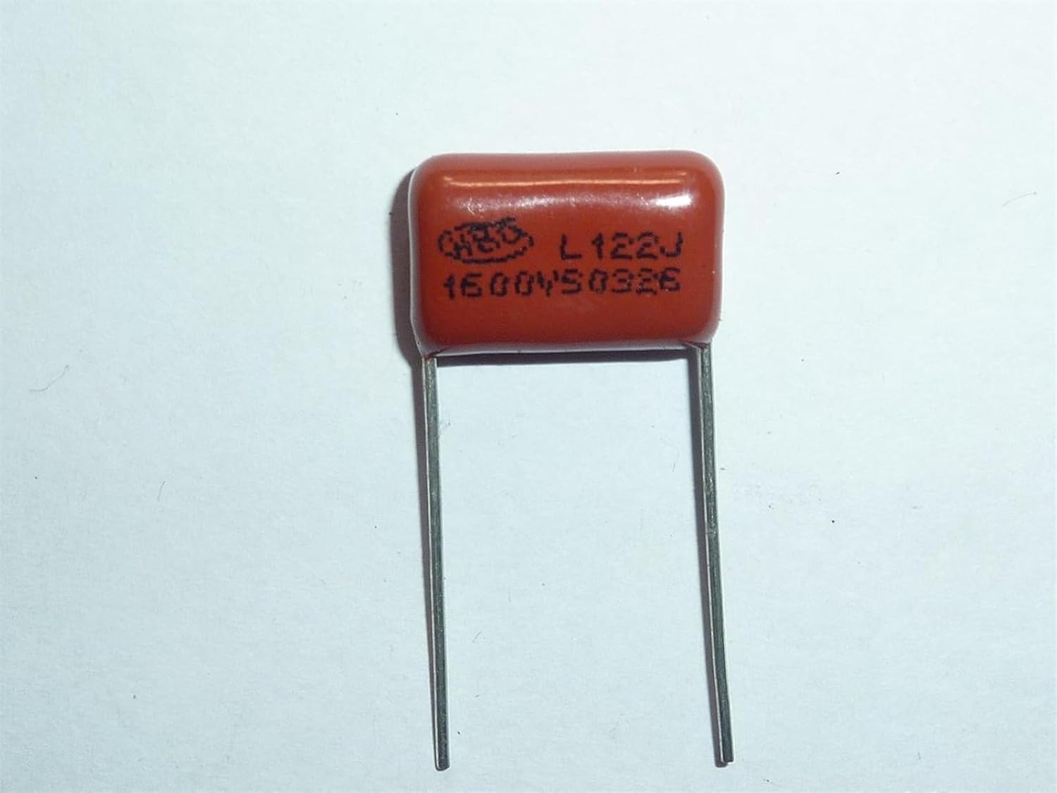 GuangHuiy 50PCS CBB81 122J 1600V 0.0012UF 1.2NF P15 Metallized Film Capacitors Pitch=15mm Industrial Electrical Supplies