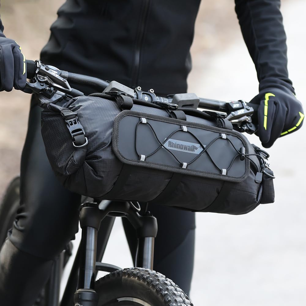 Torba na kierownicę rowerową 12 l wodoodporna Sakwy Rowerowe Akcesoria Rowerowe Przednia Torba Rowerowa Lekka Torba do Przechowywania Roweru Przednia Torba Wisząca