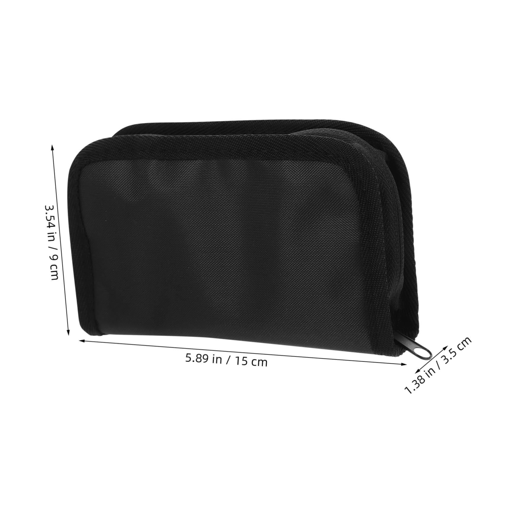 Healeved Bolsa Portátil Para Monitor De Glucosa Estuche De Almacenamiento Para Diabéticos Con Cremallera Compacta Resistente 5.9X3.5X3.54 Pulgadas Ideal Para Uso Diario Y Viajes