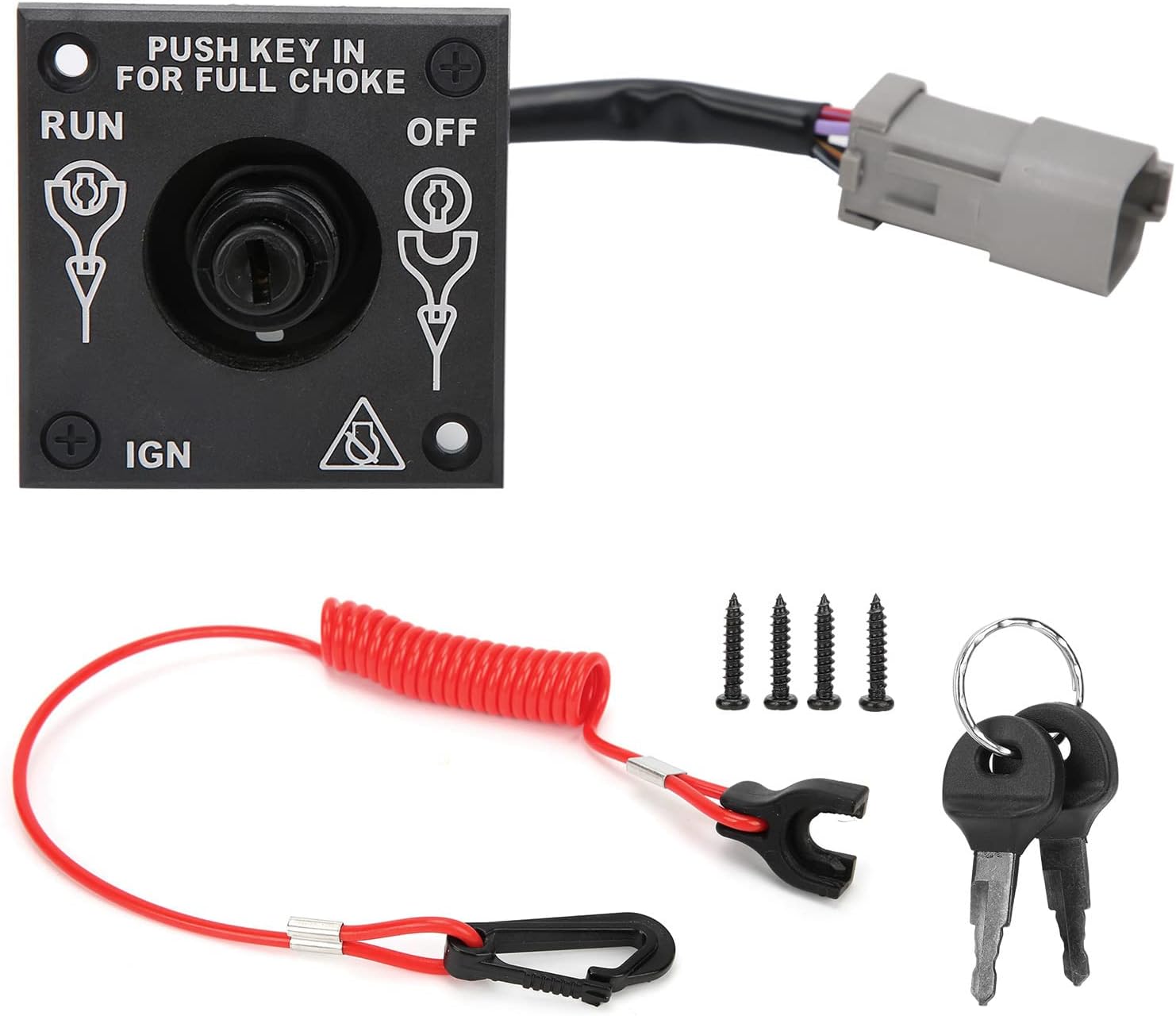 Ignition Cut Off Switch, Gnition Switch Panel Single Engine