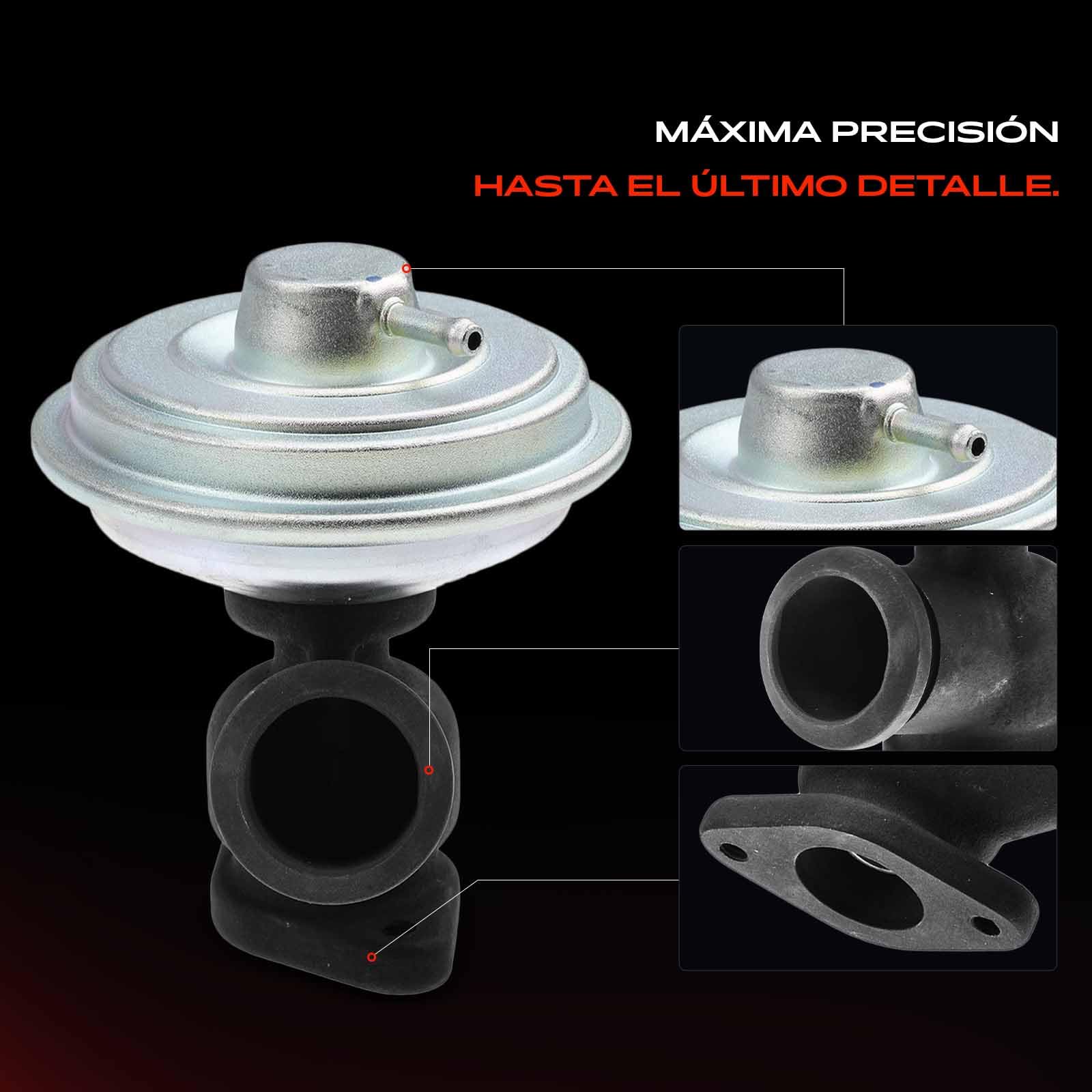 Frankberg Válvula EGR (Válvula de recirculación de gases de escape) | Compatible con: 406 Descanso 8E/F, C5 I Break DE, 607 9D 9U, C5 II RC, 406 8B, C5 II Ruptura RE, 406 Coupé 8C, C5 Yo CC
