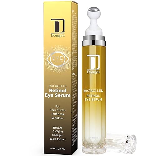 Crema de ojos con retinol para ojeras Crema para debajo de los ojos Cuidado de la piel por la mañana - Suero diario para ojos hinchazón de párpados