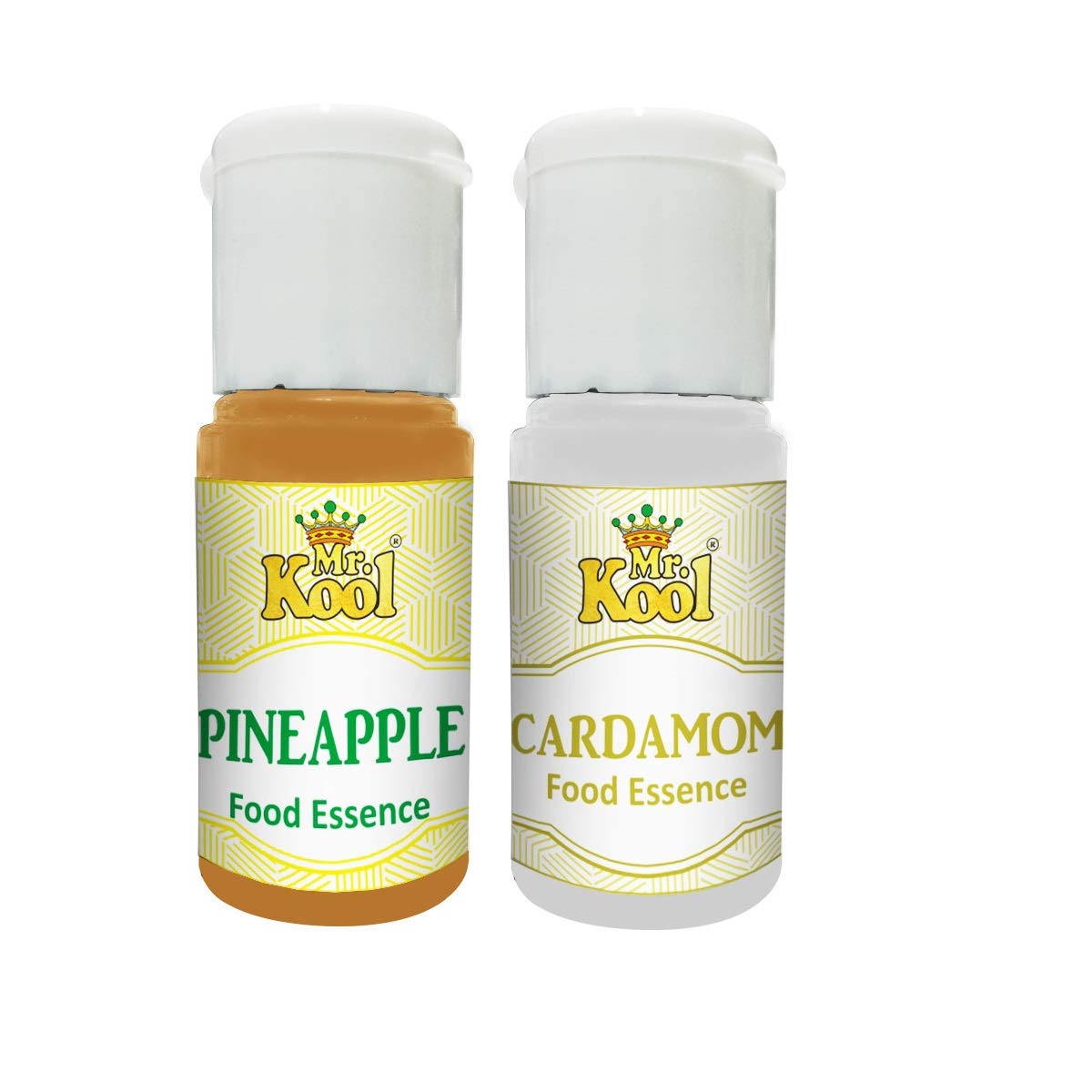 MR. KOOL Food Essence Pineapple, Cardmom Flavors 20ml Each Combo Pack of 2 Essence for Cake, Cookies, Ice Cream, Sweets (40ml) (B08ZSVT17G) Amazon Price History, Amazon Price Tracker