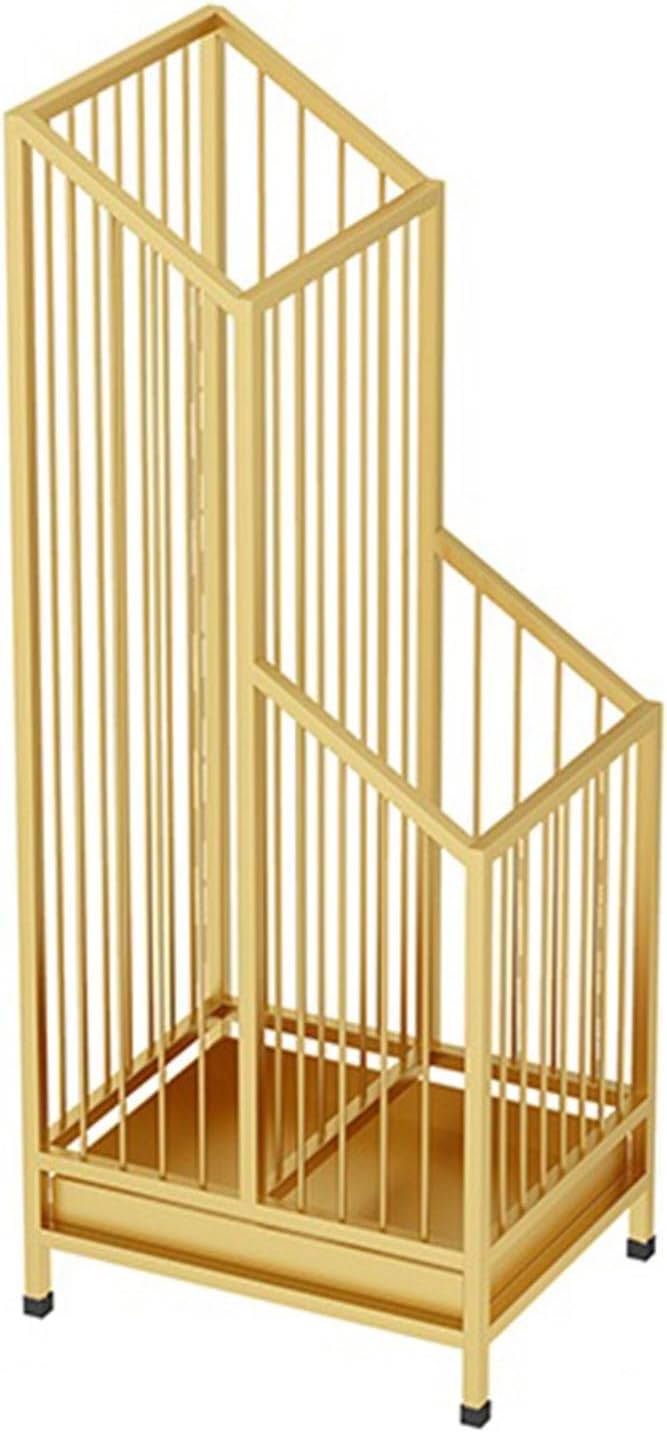 Large Capacity Metal Umbrella Stand for Indoor Use, Stylish Commercial Hotel Umbrella Holder, Elegant Entryway nizer, Durable Metal Design, Space-Saving Solution.