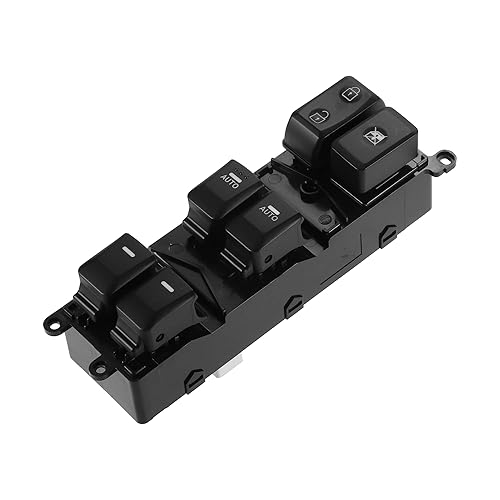 ACROPIX Interruptor de elevalunas eléctrico delantero izquierdo para el lado del conductor sustituye a Kia Forte - Paquete de 1 negro ACROPIX Interruptor de elevalunas eléctrico delantero izquierdo para el lado del conductor sustituye a Kia Forte - Paquete de 1 negro