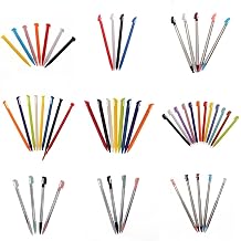 OCity Plastic&Metal Touch Screen Stylus Pen Game Console Pen Replacement for 3DS 2DS XL LL for New 3DS LL XL for NDSi Game Accessories for 3DS XL LL
