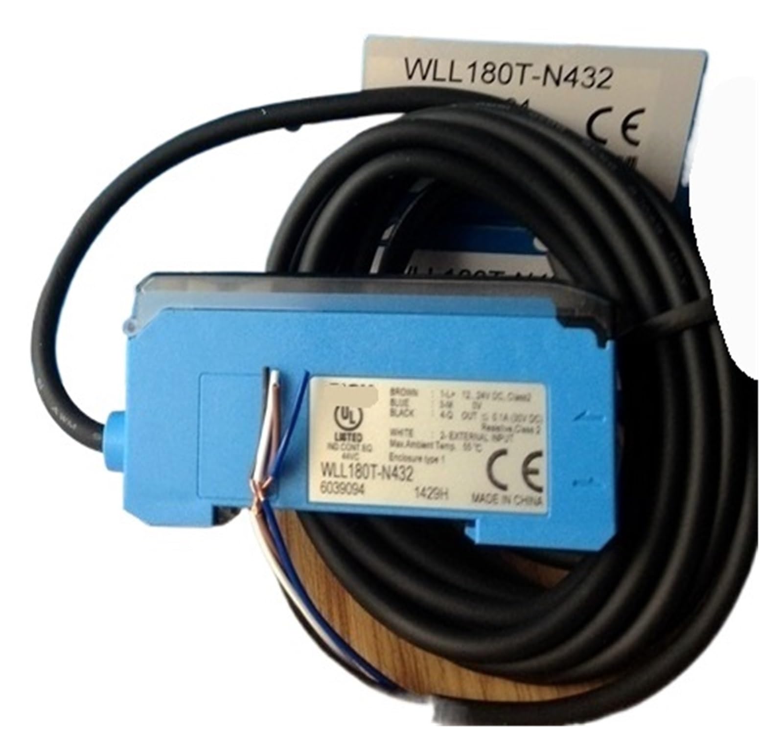 NACODLUL WLL180T-N432 WLL180T-L432 Photoelectric Switch Switching Transducer(WLL180T-L432)