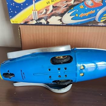 Amazon.co.jp: ブリキ SPACE PATROL スペースパトロール 動く