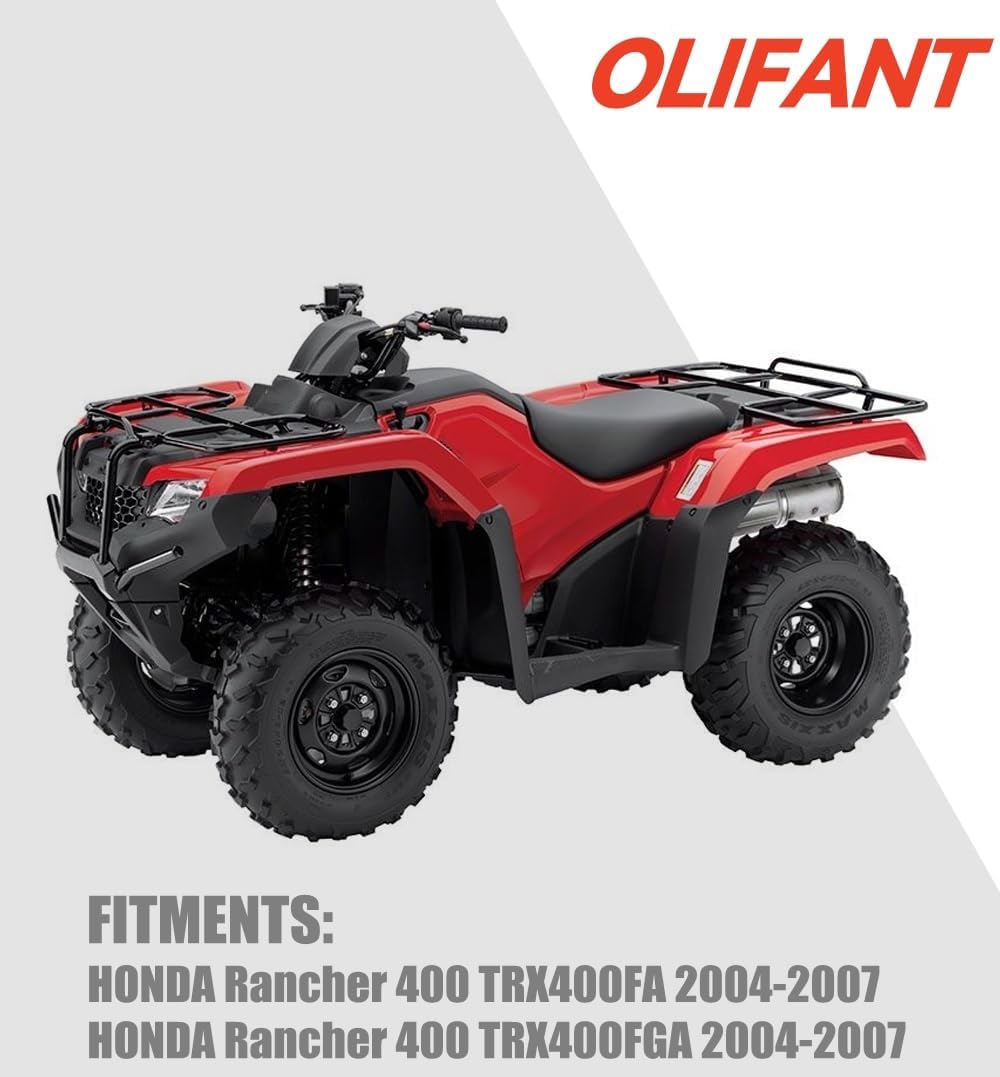 Starter & Relay for Honda Rancher 400 TRX400FA TRX400FGA TRX 400 2004-2007 at 31200-HN7-003 Olifant