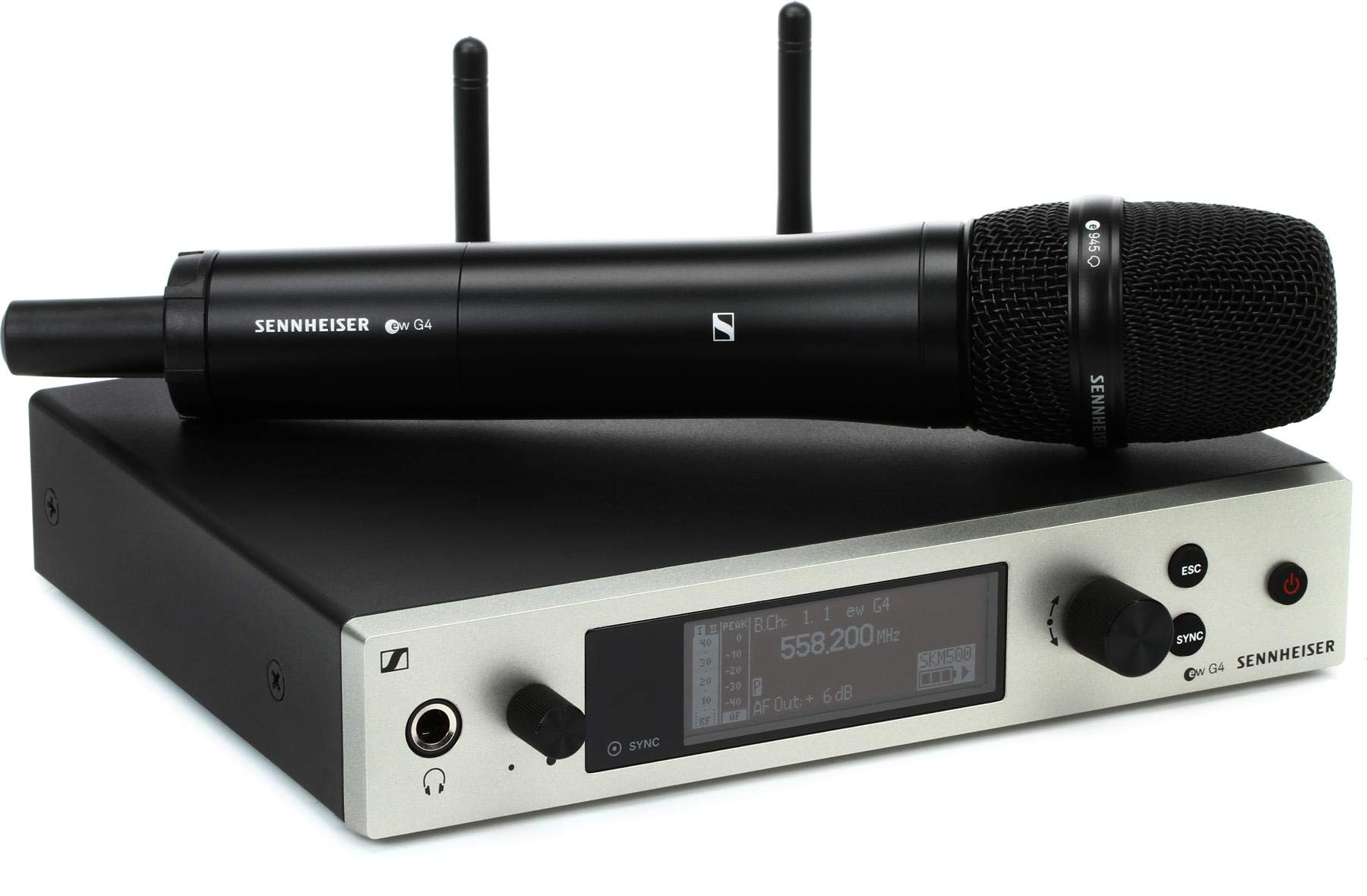 SENNHEISER EW SKM500 G4 E945ハンドヘルドマイクセット Sennheiser ew 500 G4-945-AW+, Wireless Vocal Set : Amazon.in