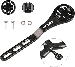 LAURAG bike computer holder,Road Bike Computer Holder Lightweight Aluminum Alloy Bicycle Speedometer Mount Holder for Garmin/Bryton/Wahoo/Cateye