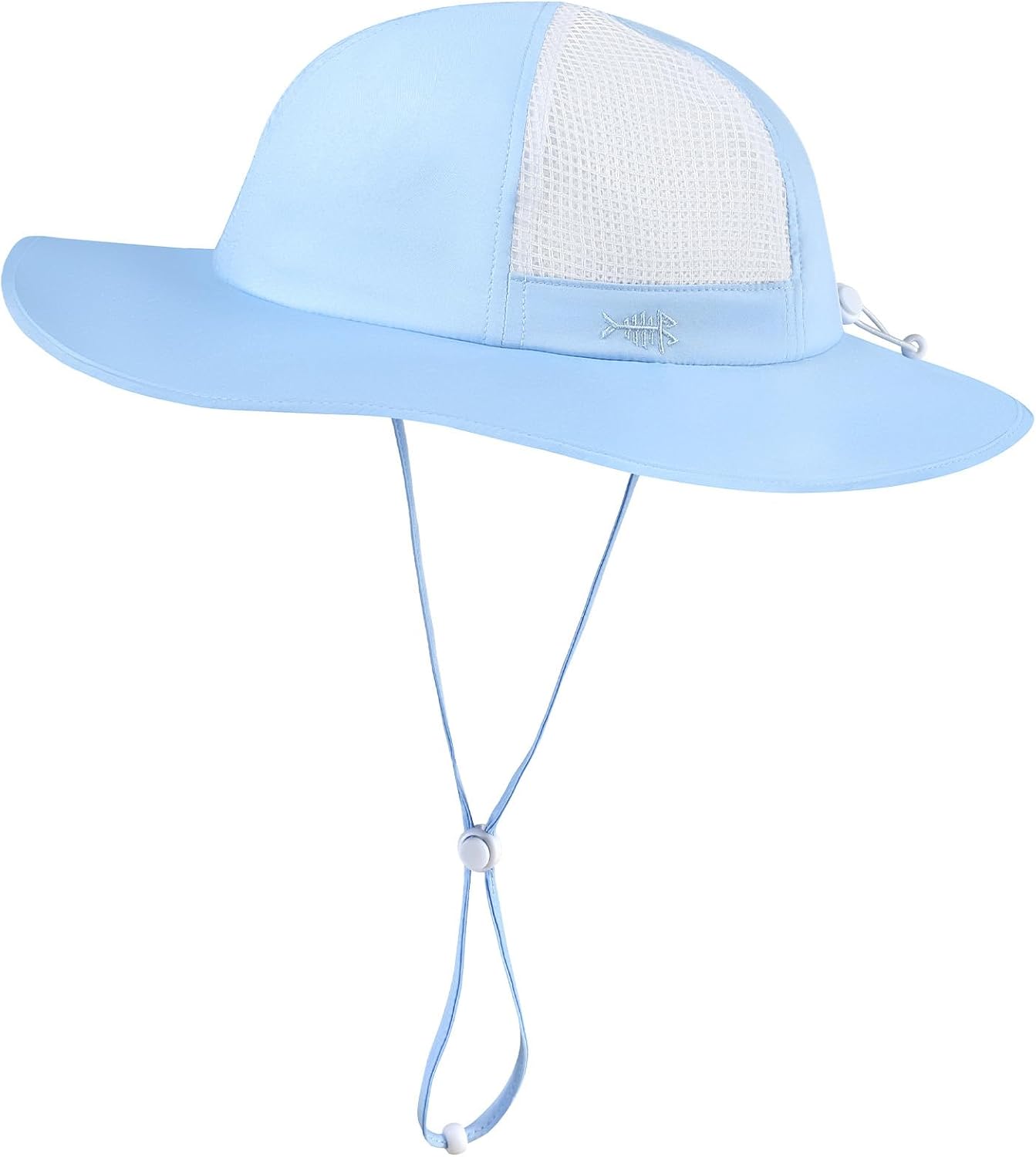 BASSDASH Kids Wide Brim Sun Hat UPF 50+ UV Protection Lightweight Bucket Hat for Toddler Girls Boys