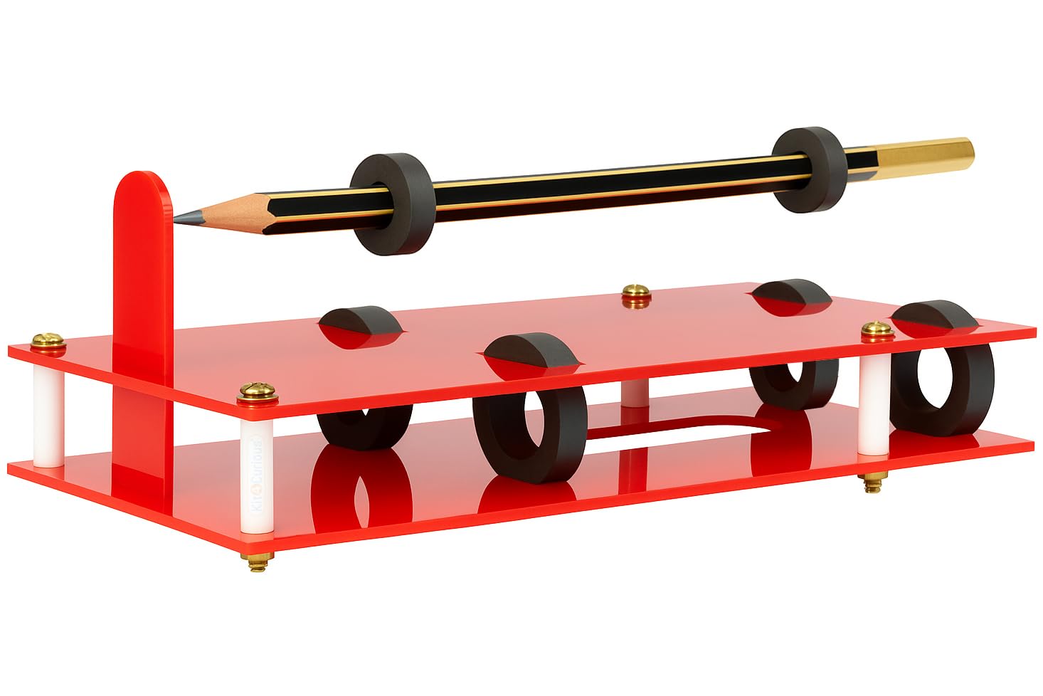 Kit4Curious NASA Tech Acrylic Levitating Making Educational Floating Pencil Toy Kit (Multicolour)