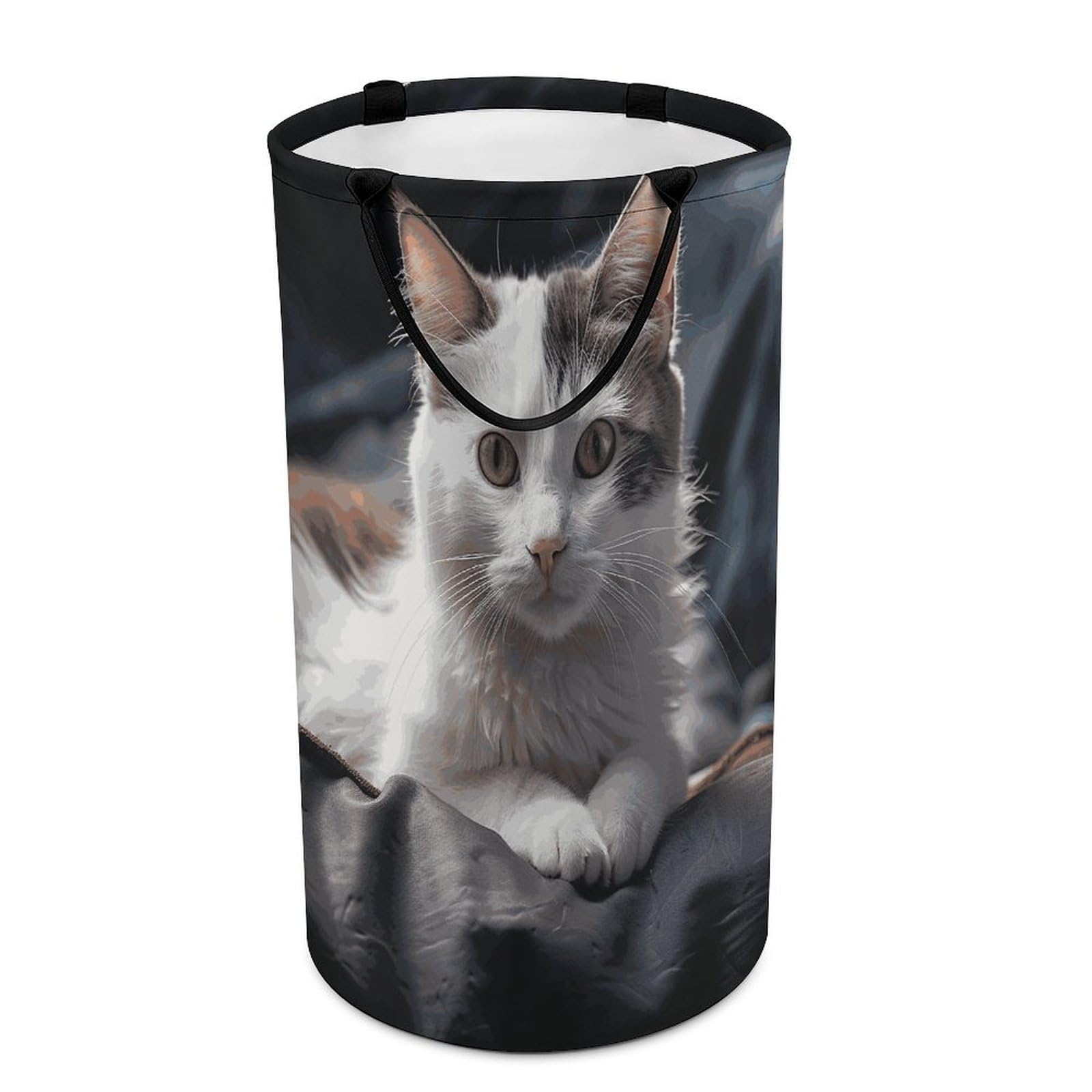 Panier linge chat imperméable pour organiser le salon et la chambre avec style au quotidien