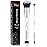 START MAKERS 2-in-1 Makeup Brushes Dual-ended Contouring Foundation Brush 2 Pack Concealer Brush Face Eyebrow Eyeshadow Brush for Liquid, Powder, Buffing, Blending (White)