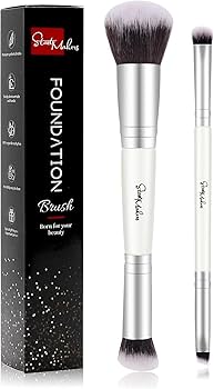 Amazon.com: START MAKERS 2-in-1 Makeup Brushes Dual-ended