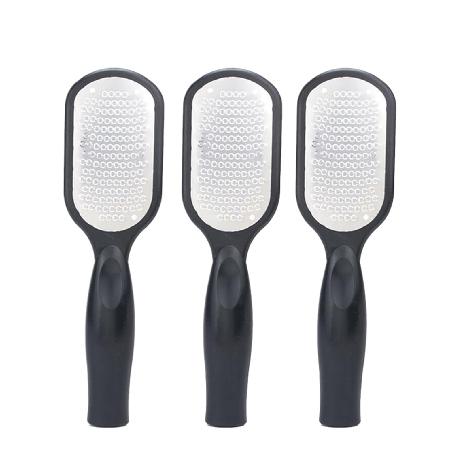 2PCS/3PCS Lima for Piedi Raspa Professionale for Tallone Grattugia for Pelle Dura Morta Rimozione Del Callo Strumenti for La Cura Della Pedicure(3PCS Black)