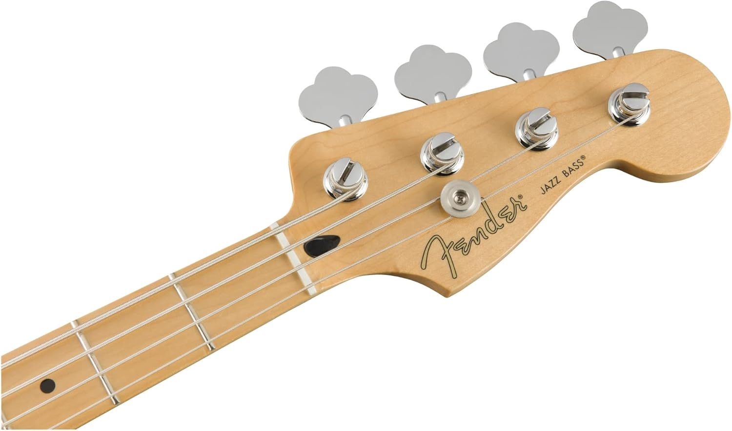 Fender Player Jazz Electric Bass Guitar - Maple Fingerboard - Polar White