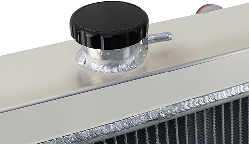 Miniatura 8 de Cubauto Radiador de aluminio de 3 filas para Nissan Datsun 1970-1974 240Z 260Z 2.42.6L 1971 1972 1973, radiador de aluminio con kit de relé de