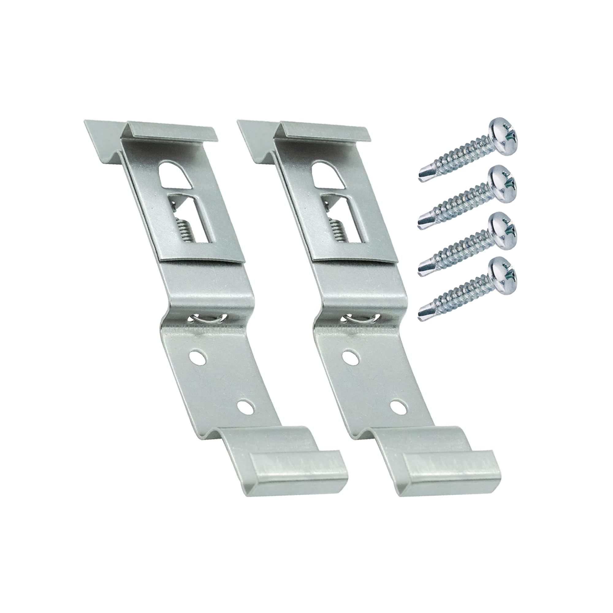 Porta Targa Prova 2 X Portatarga Premium Per Auto, 100% Acciaio Inox, Nero Lucido Portatarga Ruota - Foto 4