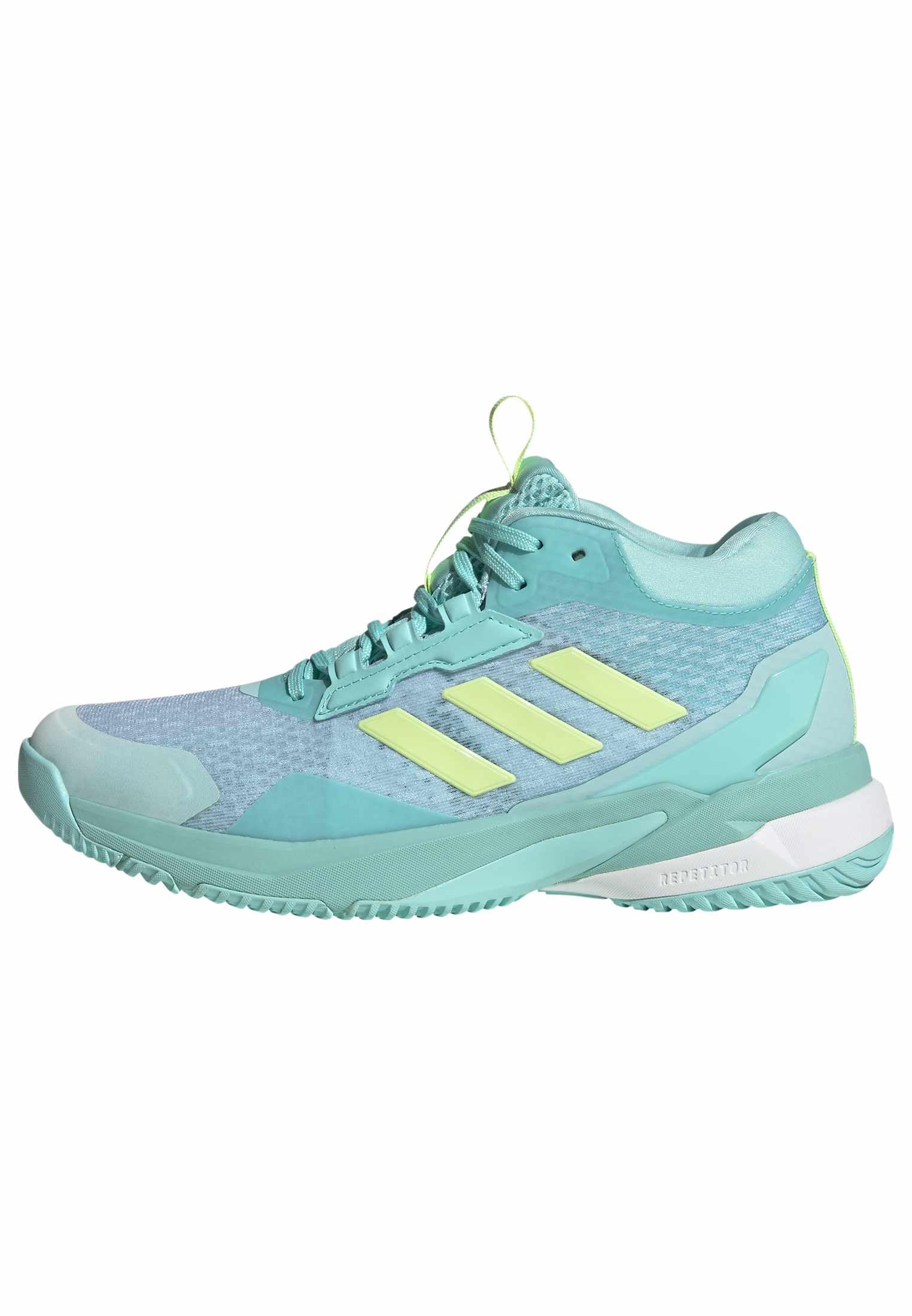 ミント adidas Crazyflight 6 Tênis feminino de cano médio para uso interno