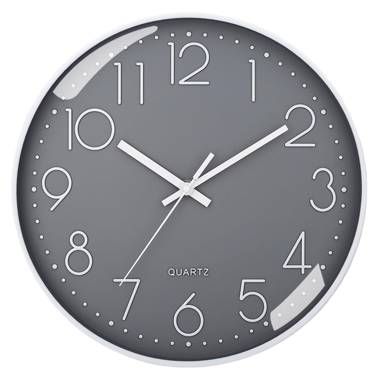 Gbrcen Silent Wall Clock 8Inch Wall Clock Silent Non-Ticking - Decorative Clock for School Office Classroom Bedroom Kitchen Living Room Decor for Kitchen Living Room Bedroom School(4)