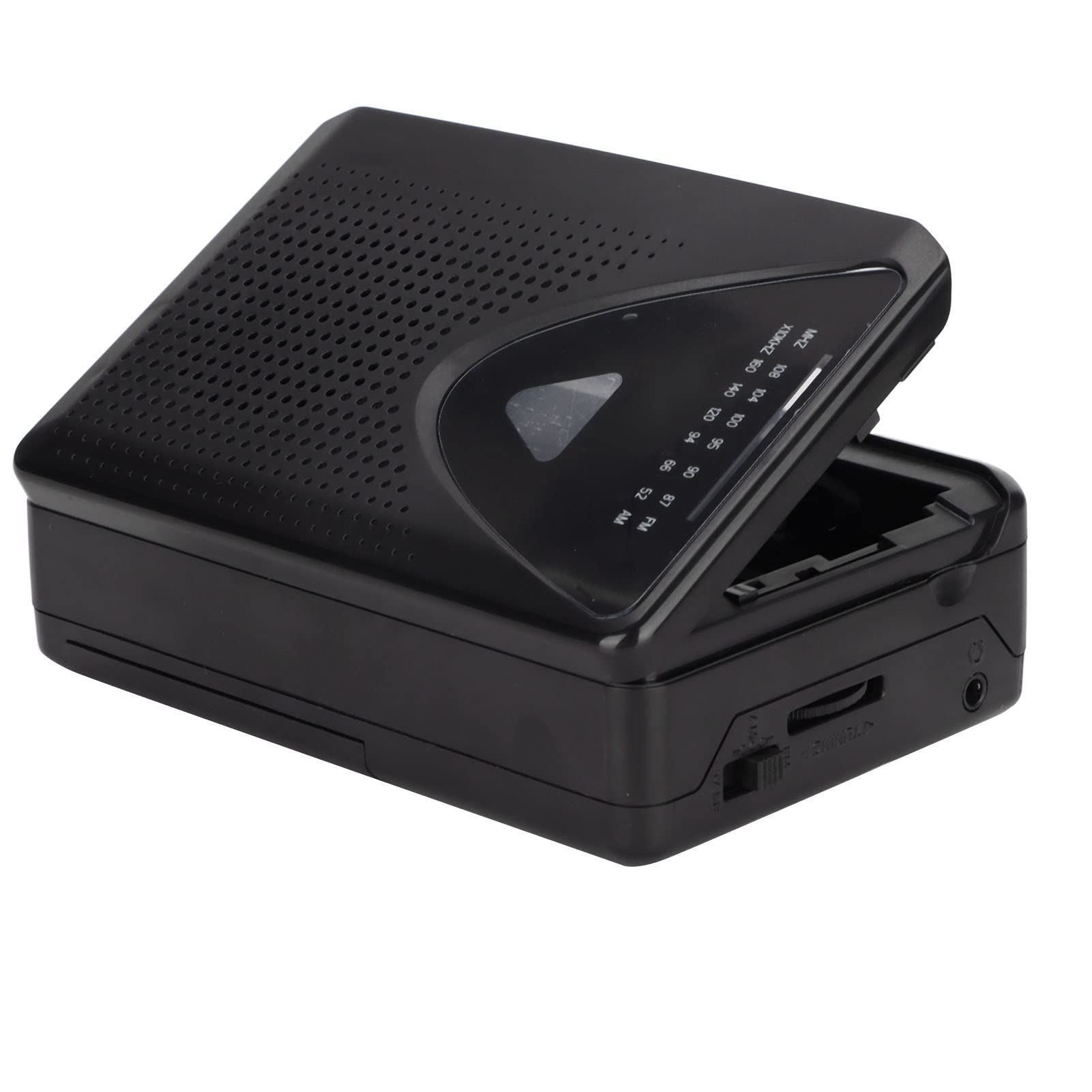 Reproductor de Casete, Reproductor de Cinta Portátil Walkman con Conector de 3,5 Mm, Batería de Soporte Y Alimentado por USB, Búsqueda Manual de Canales FM Canal FM Am
