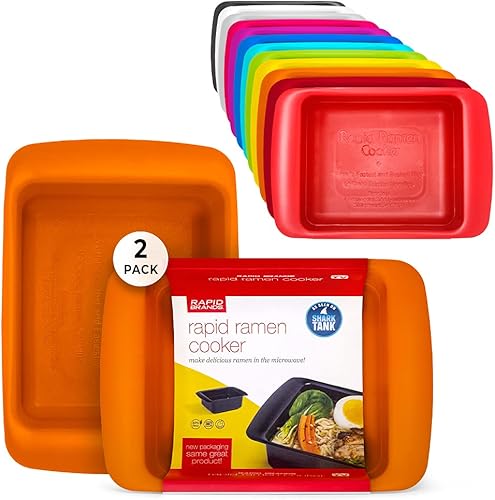 Miniatura 26 de Rapid Ramen - Olla para cocinar ramen en microondas, libre de bisfenol A (BPA), apta para lavavajillas, perfecta para residencia universitaria, Rosa