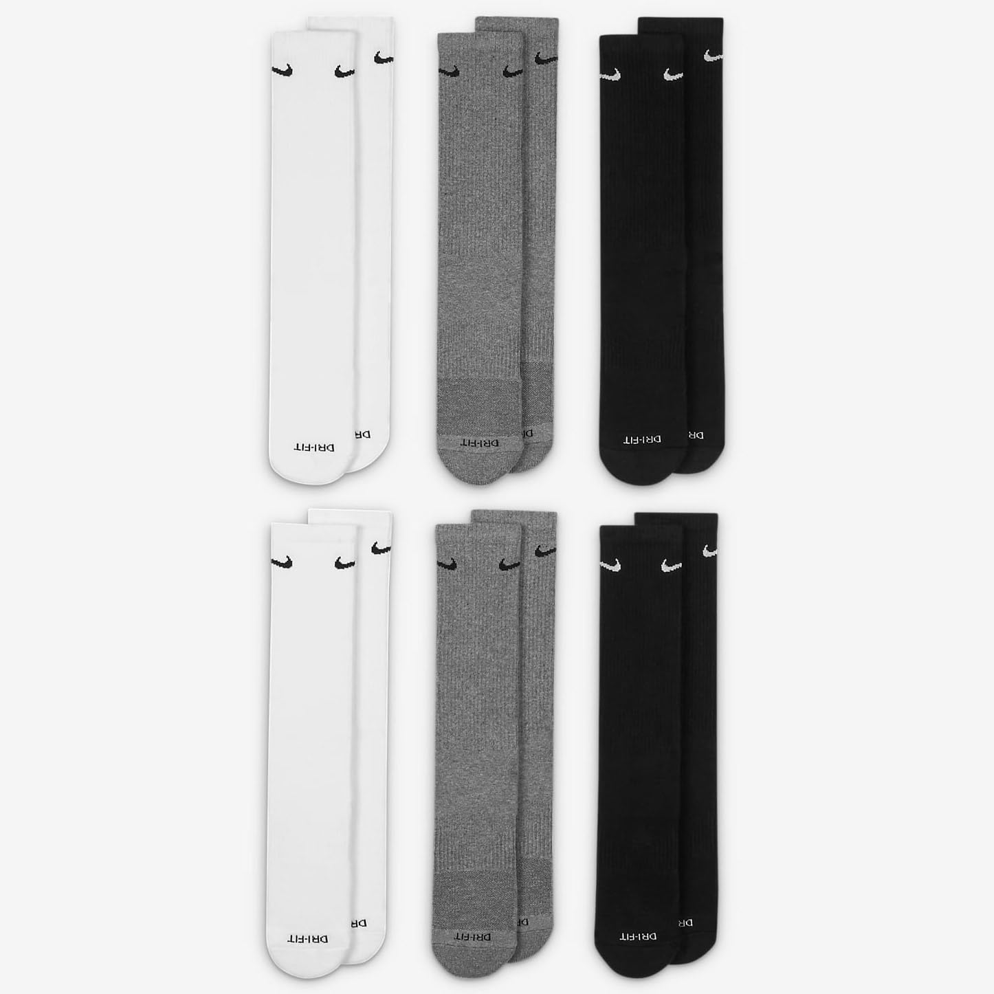 Nike Everyday Plus Cushioned Multicolor 2 MD (Men's Shoe 6-8)