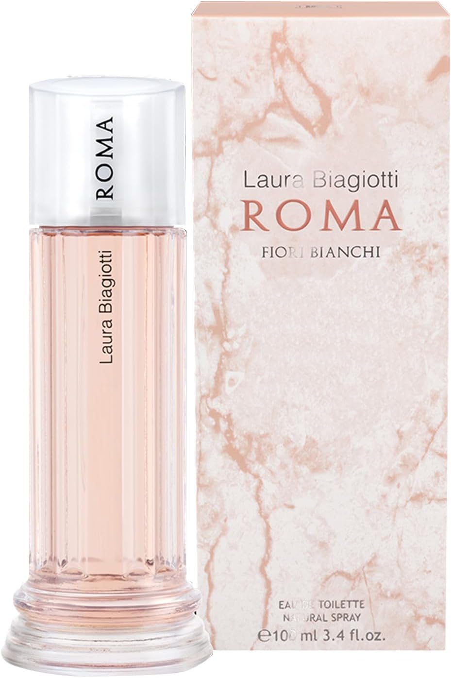 Roma Fiori Bianchi - Floral Woody Oriental Scent - Women's Perfume - Long Lasting Perfume for Women - Eau de Toilette Spray - 3.4 oz