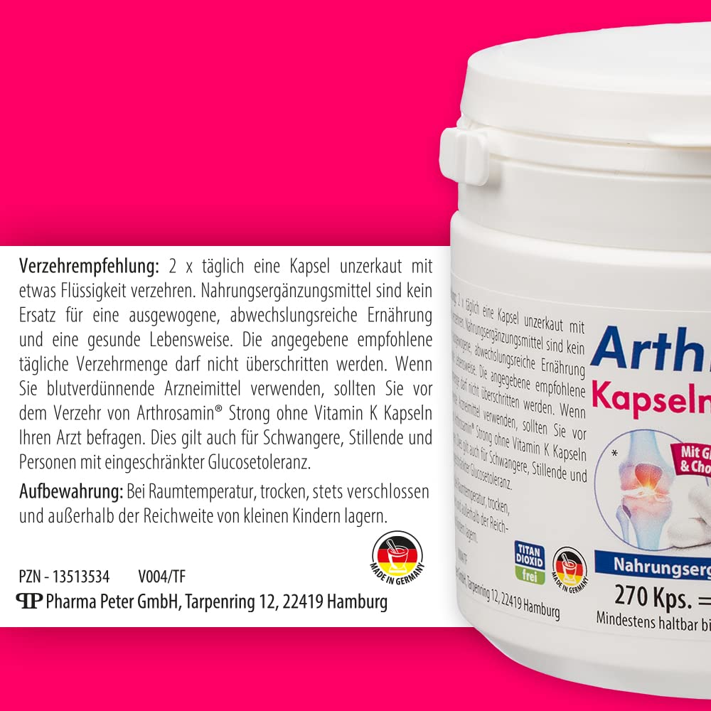 strong ohne Vitamin K Kapseln, 270 Kapseln