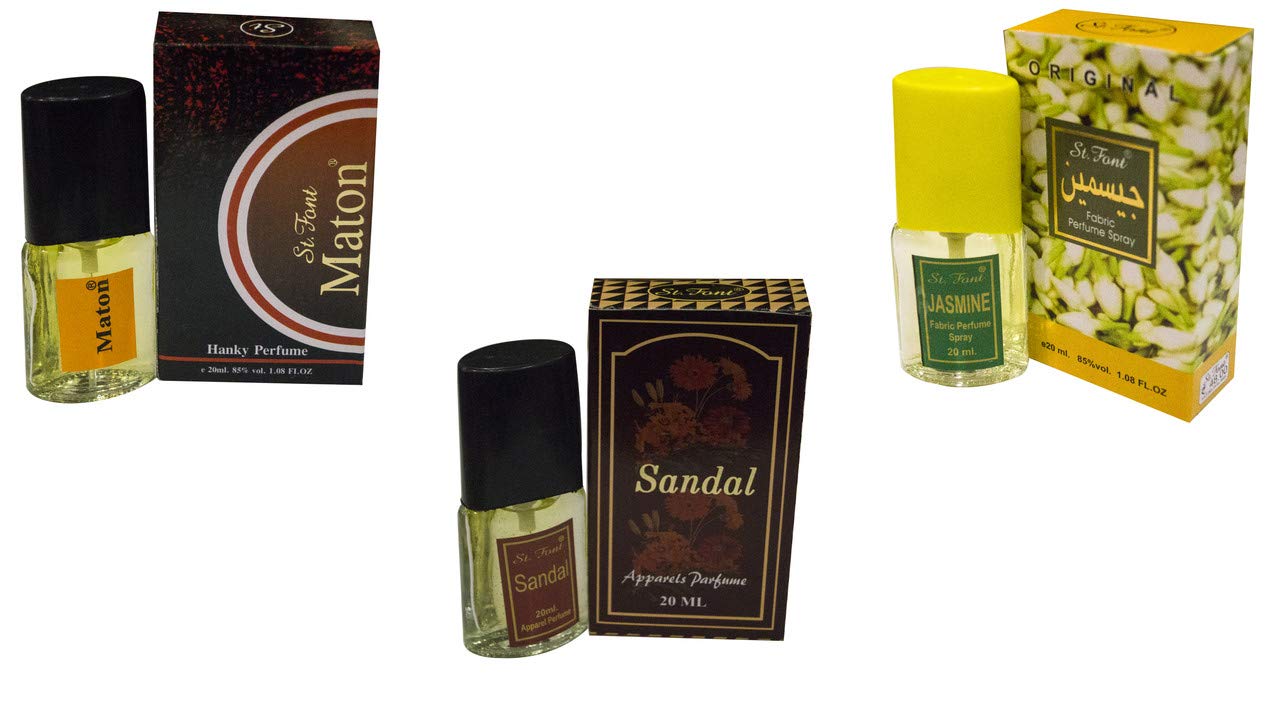 3D-LIPSCombo of Maton-Sandal-Jasmine 20ML(Pack of 3)
