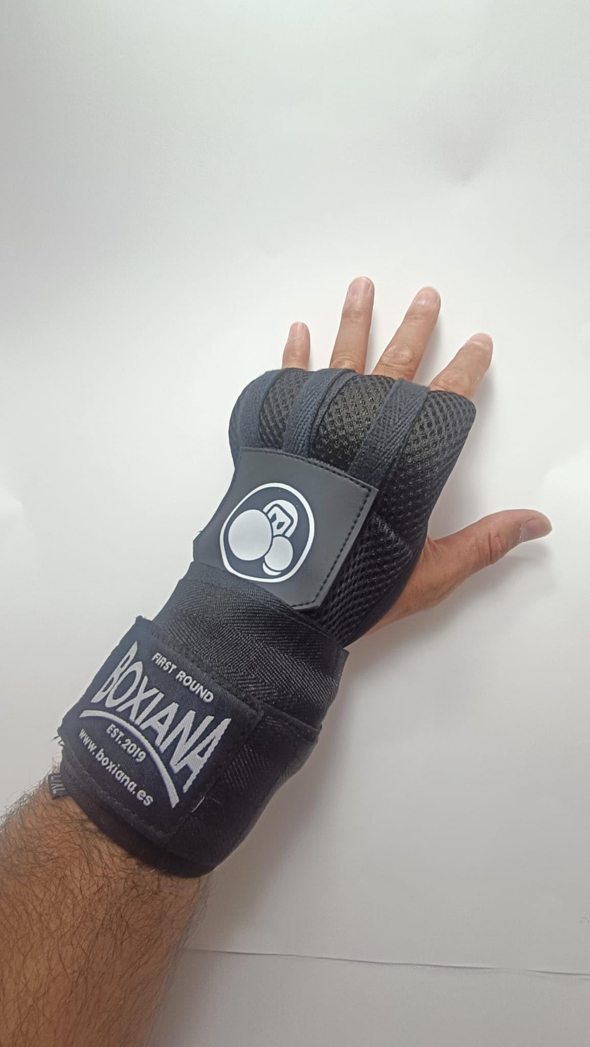 Bende da boxe compatte interdigitali