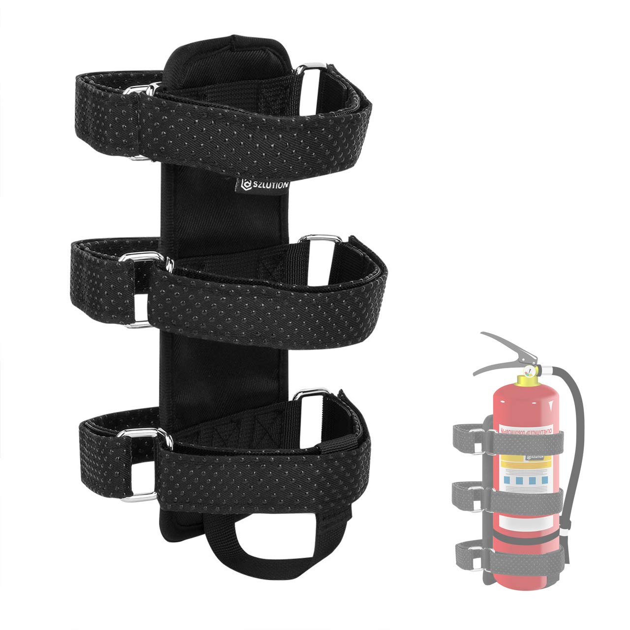 Buy CaSZLUTION Adjustable Roll Bar Fire Extinguisher Holder Fire