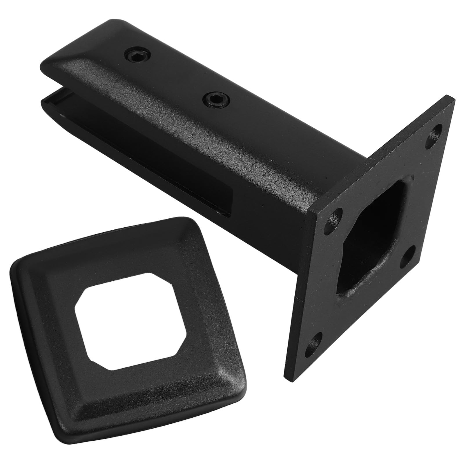 Poteau de clôture de piscine stable sans perçage complexe pour balustrade noire