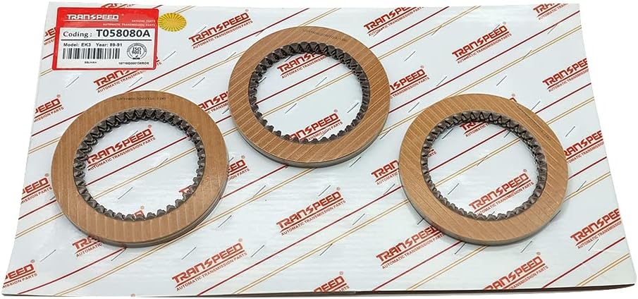 TRANSPEED SLXA BMXA ES5 Automatic Transmission Clutch Plate Kit, Clutch Plates For HONDA CIVIC HX 4 SP FWD L4 1.7L 2001-ON