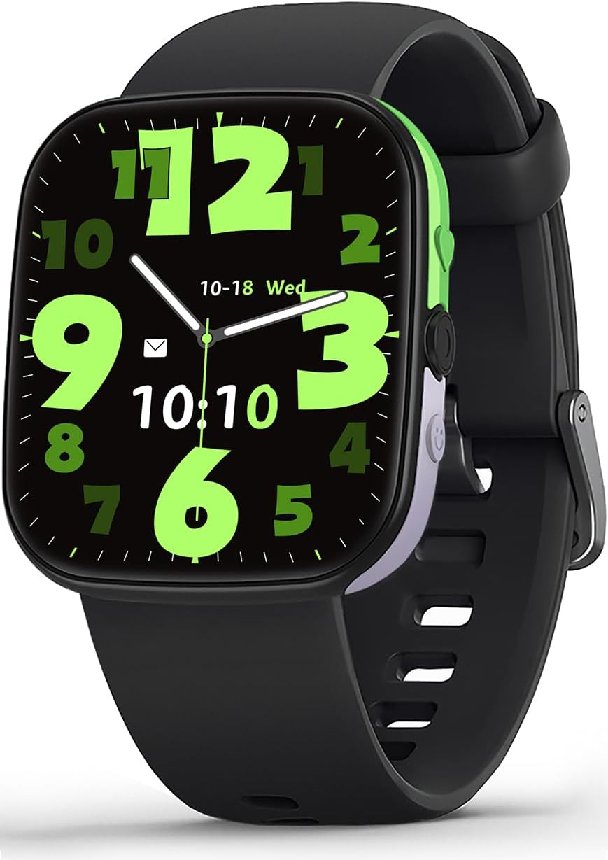 MorePro Fitness Tracker(Answer/Make Call), 1.83” Health Fitness Watch with Heart Rate, Blood Pressure,SpO2 and Sleep Monitor, 100+ Sports Modes, IP68 Waterproof Smart Watch for Men Women