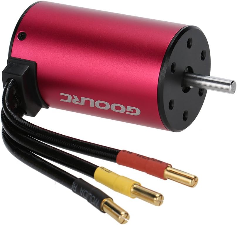 GoolRC Original S3660 3300KV 4 Poles Brushless Sensorless Motor for 1/10 RC Car Truck
